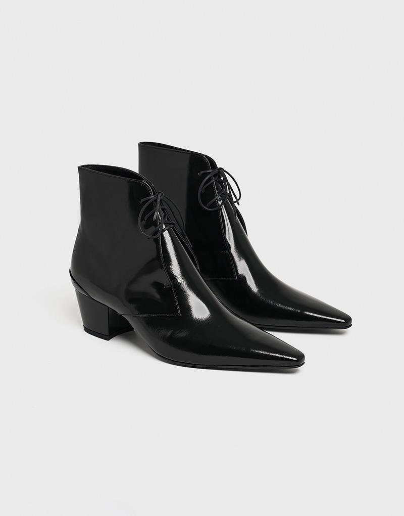 TARTU lace-up boots_box black