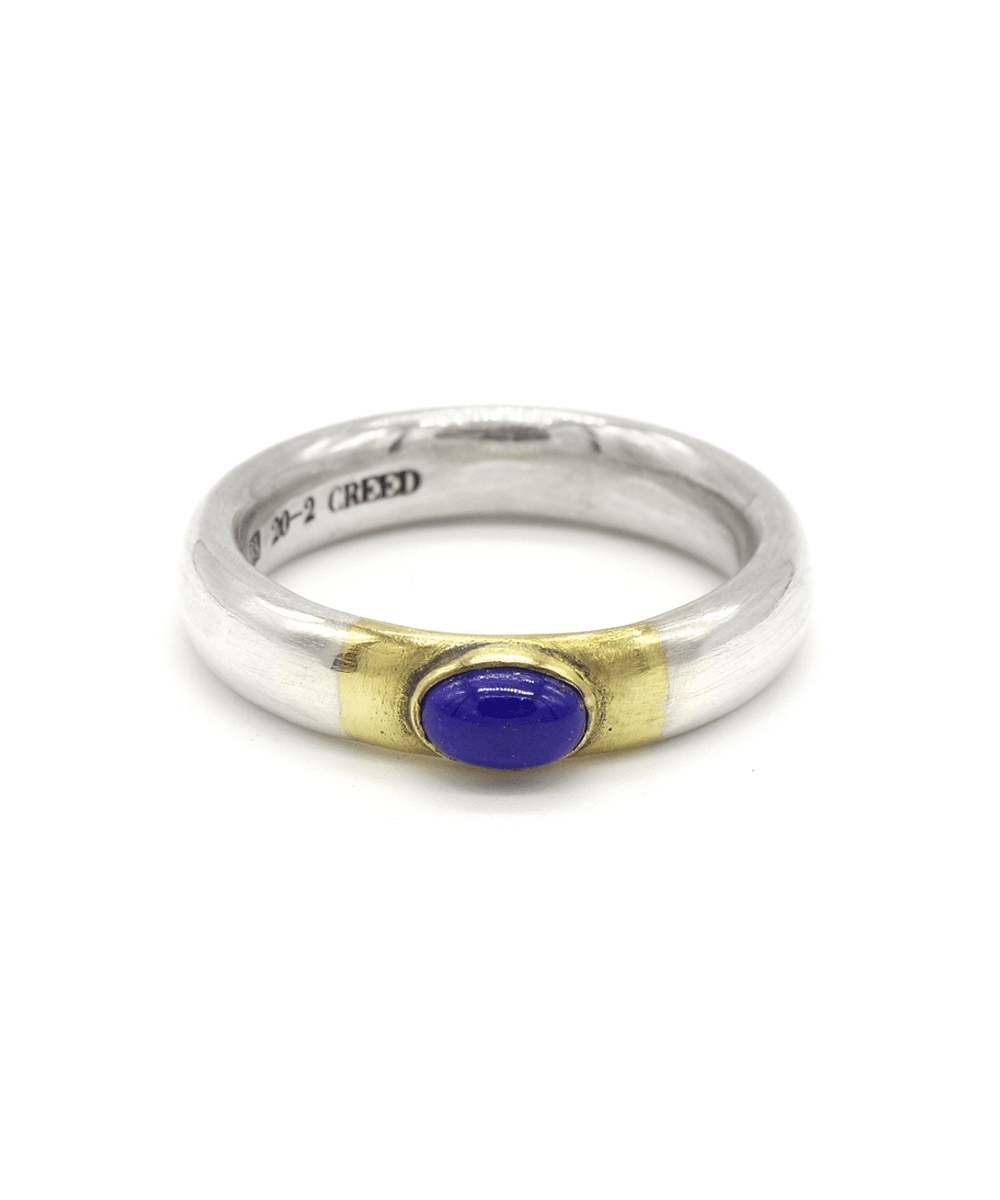 marriage bend ring (blue)