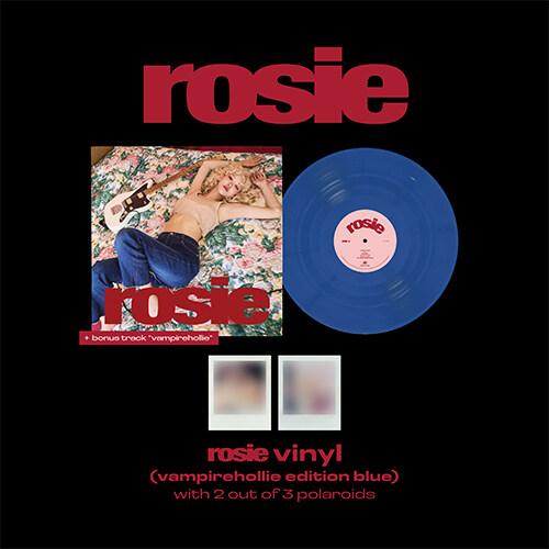 로제 - ROSE first studio album ‘rosie’ vinyl (vampirehollie edition blue)[블루 LP]