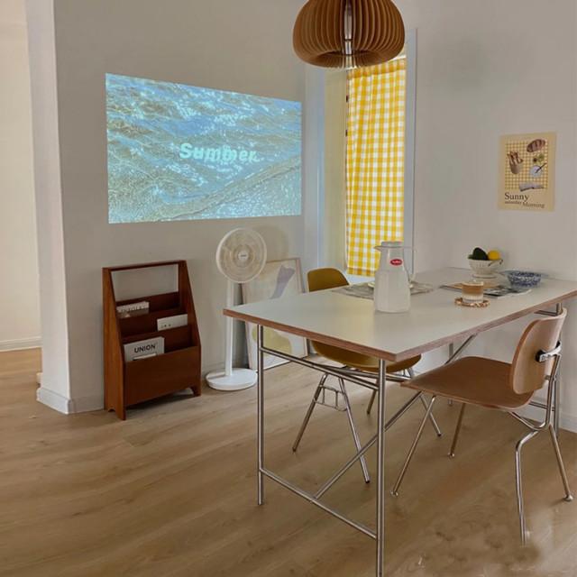 미드센츄리 인테리어 아이어만 테이블 디자인 라운지 컴퓨터 서재책상