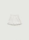 White Lignes Lace Mini Skirt [4월 말 순차 배송]