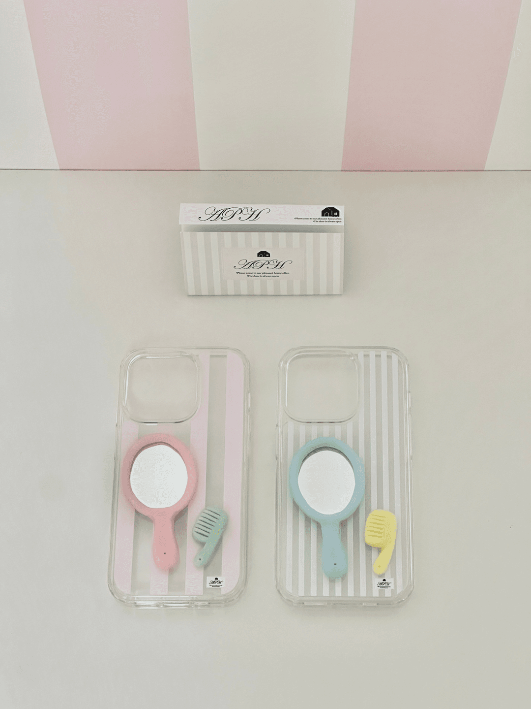 *5-7일 소요* mirror & brush (jelly hard)