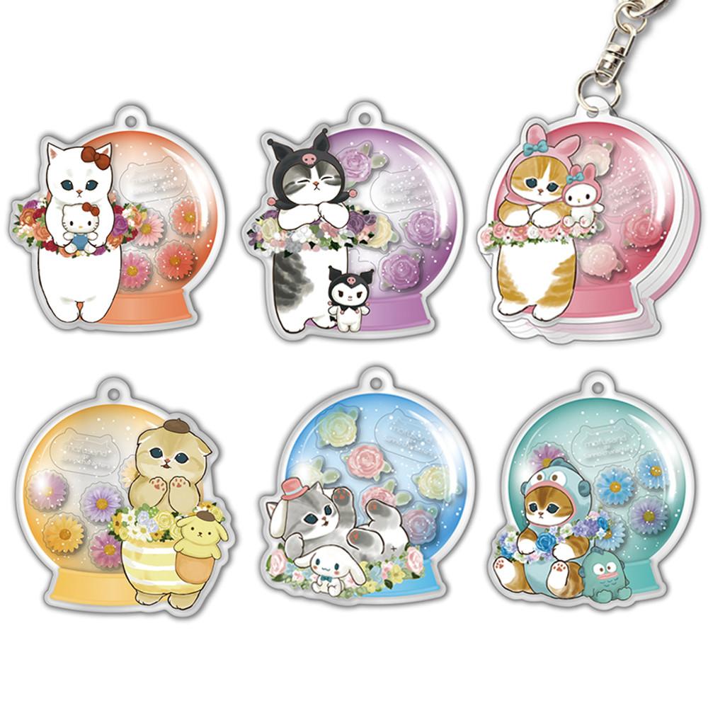 모후샌드 산리오 캐릭터즈 아크릴 플레이트 키홀더