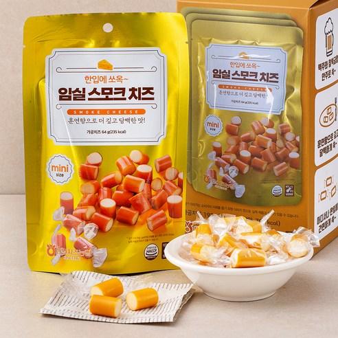 임실치즈 한입에 쏘옥 스모크 3p, 192g, 1개 - 치즈/유가공품류 | 쿠팡