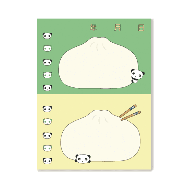 (메모지) 판다만두장