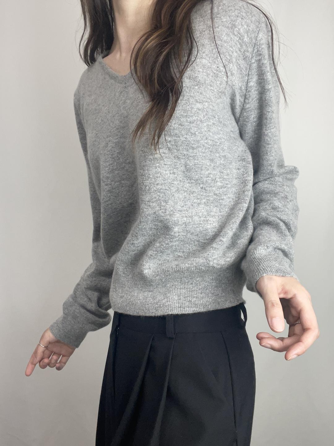 afternoon cashmere knit (2colors)