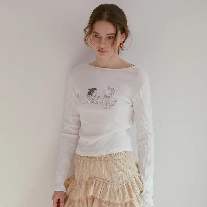 NEW BEBE T-SHIRTS_WHITE