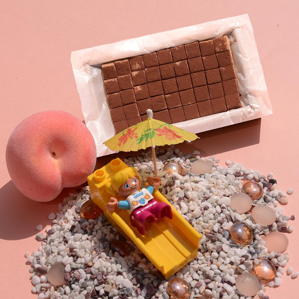 복숭아, 매실, 다크 / 생초콜릿 파베, 달다쿠 대용량 수제 초콜릿, 화이트데이 선물 [원산지:국산(전라남도 순천시)]