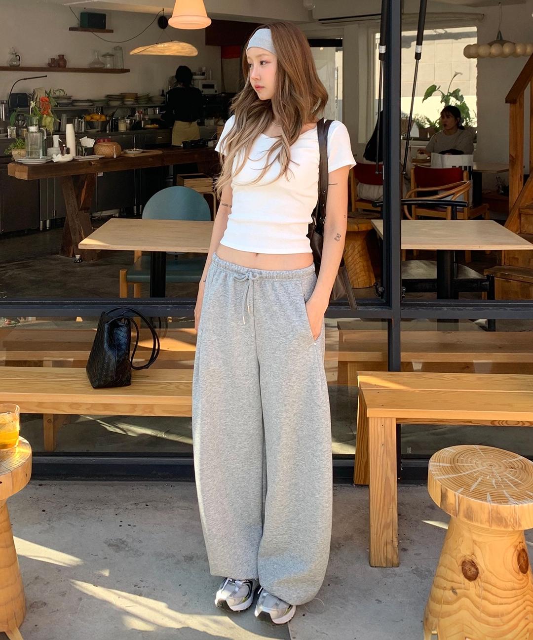 미쏘 커브드 밴딩 팬츠_MIWTMG36SS/MIWTMG50QB