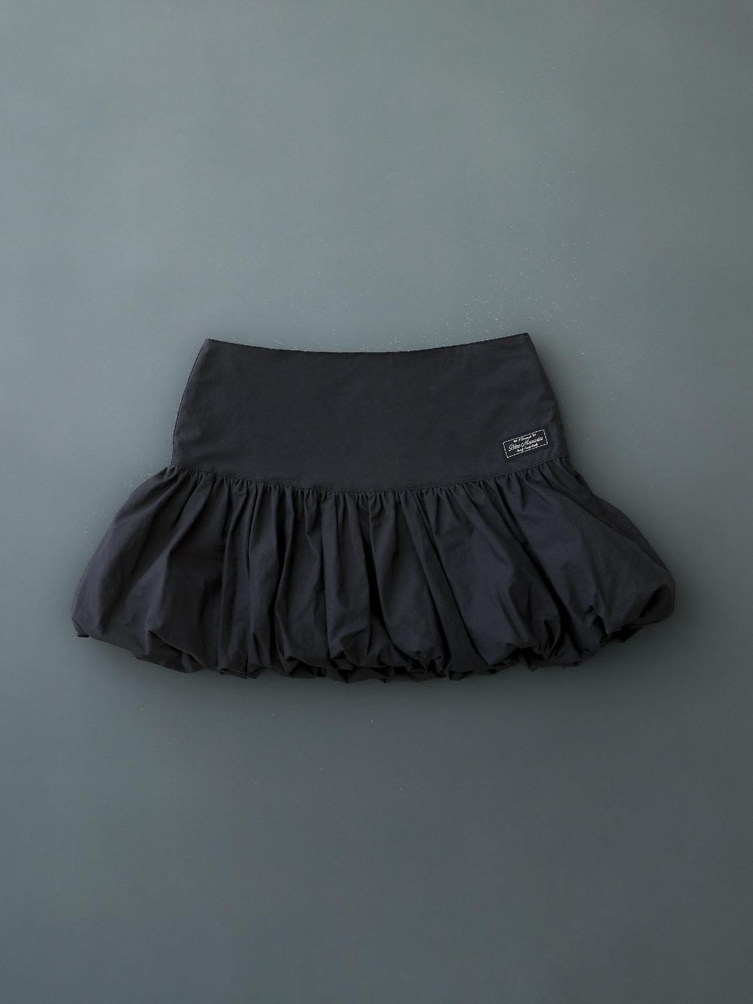 Balloon Mini Skirt Navy