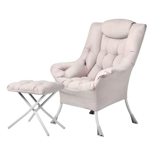 캠프밸리 릴렉스 1인용 밀란소파 플러스 + 쿠션 발받침 체어 세트 - 소파 | 쿠팡