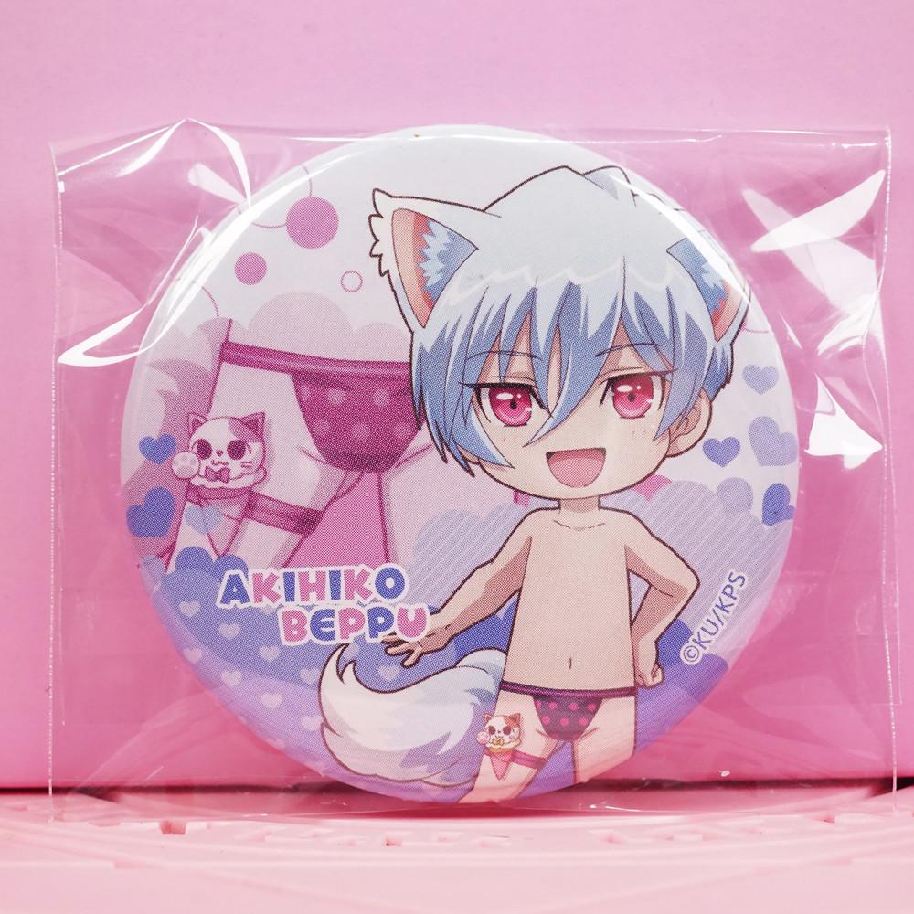 미개봉 미남고교 지구방위부 수영복 트레이딩 캔뱃지 벳푸 아키히코 굿즈