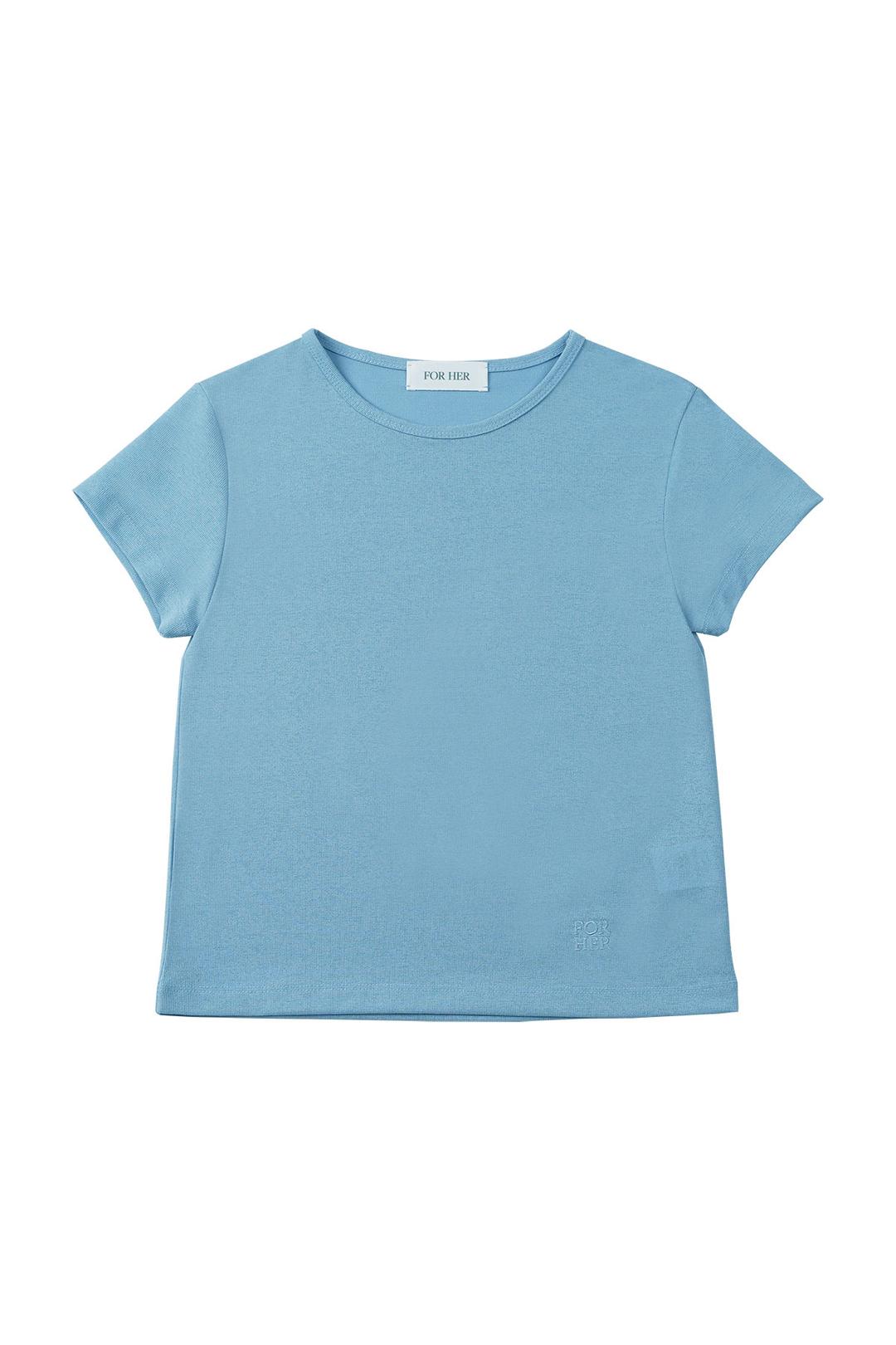 COOLING HALF SLEEVE TOP (BLUE)