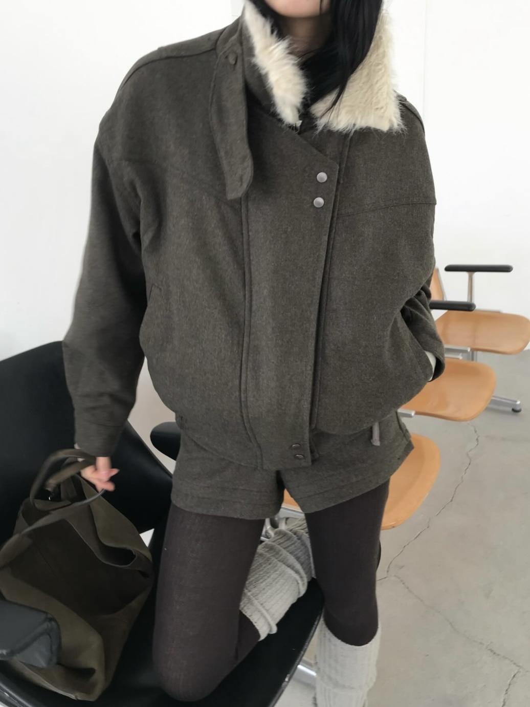 fur collar jp (2colors)