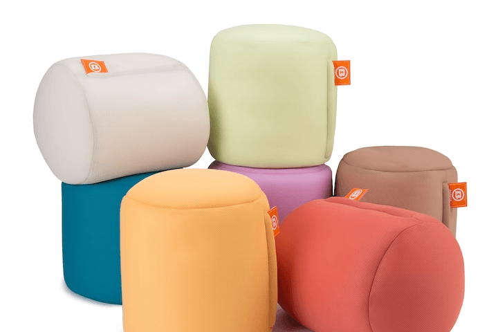 에어매쉬 원형 풋스툴 발빈백 TA05 14colors