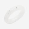 Nff Little Sign Ring White
