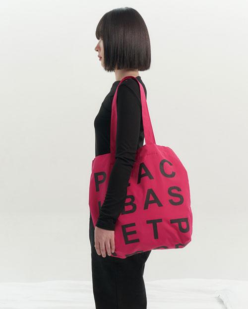 p.b light bag (hot pink)