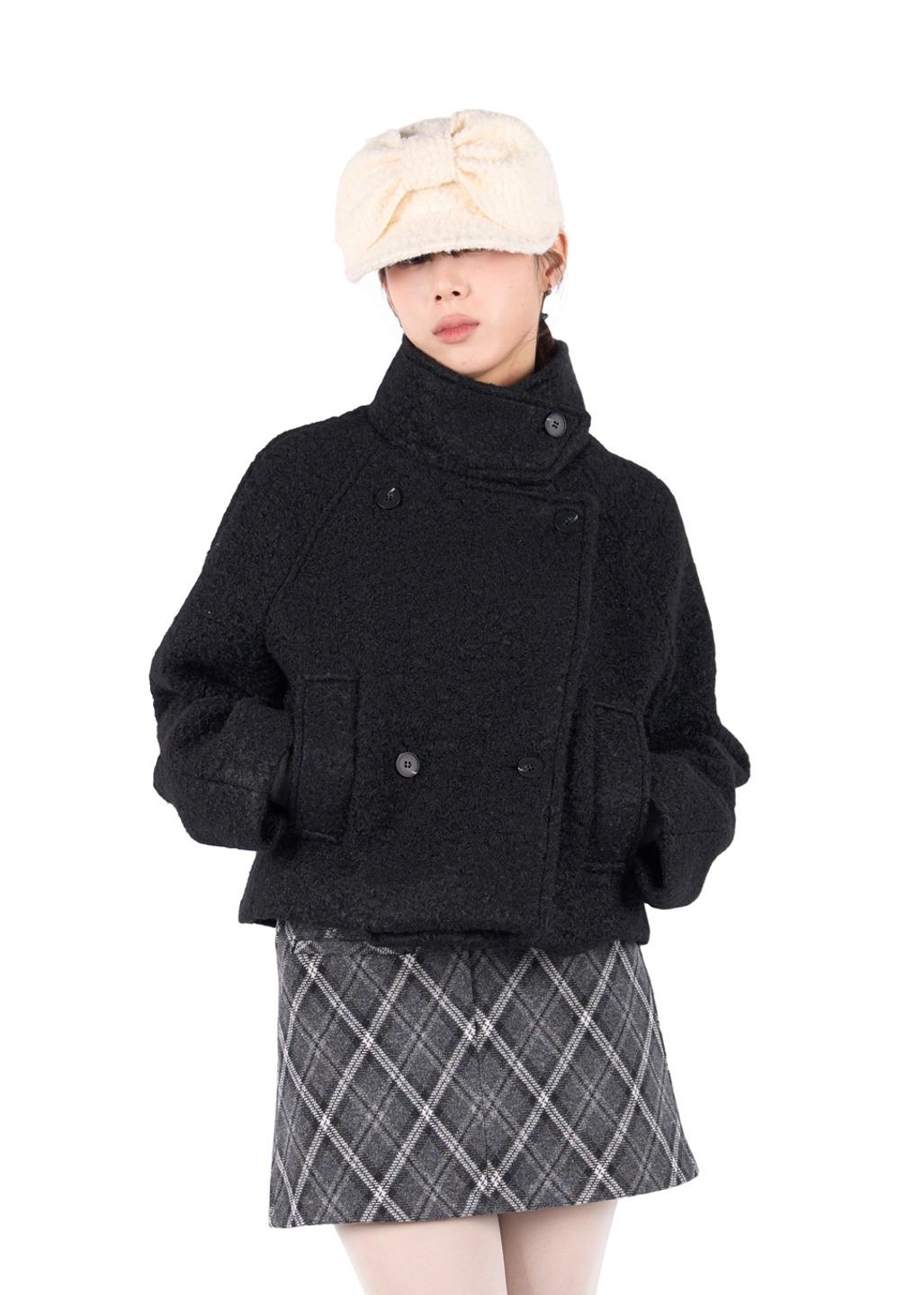 릿킴 BOUCLE DOUBLE CROPPED COAT*10일 소요*
