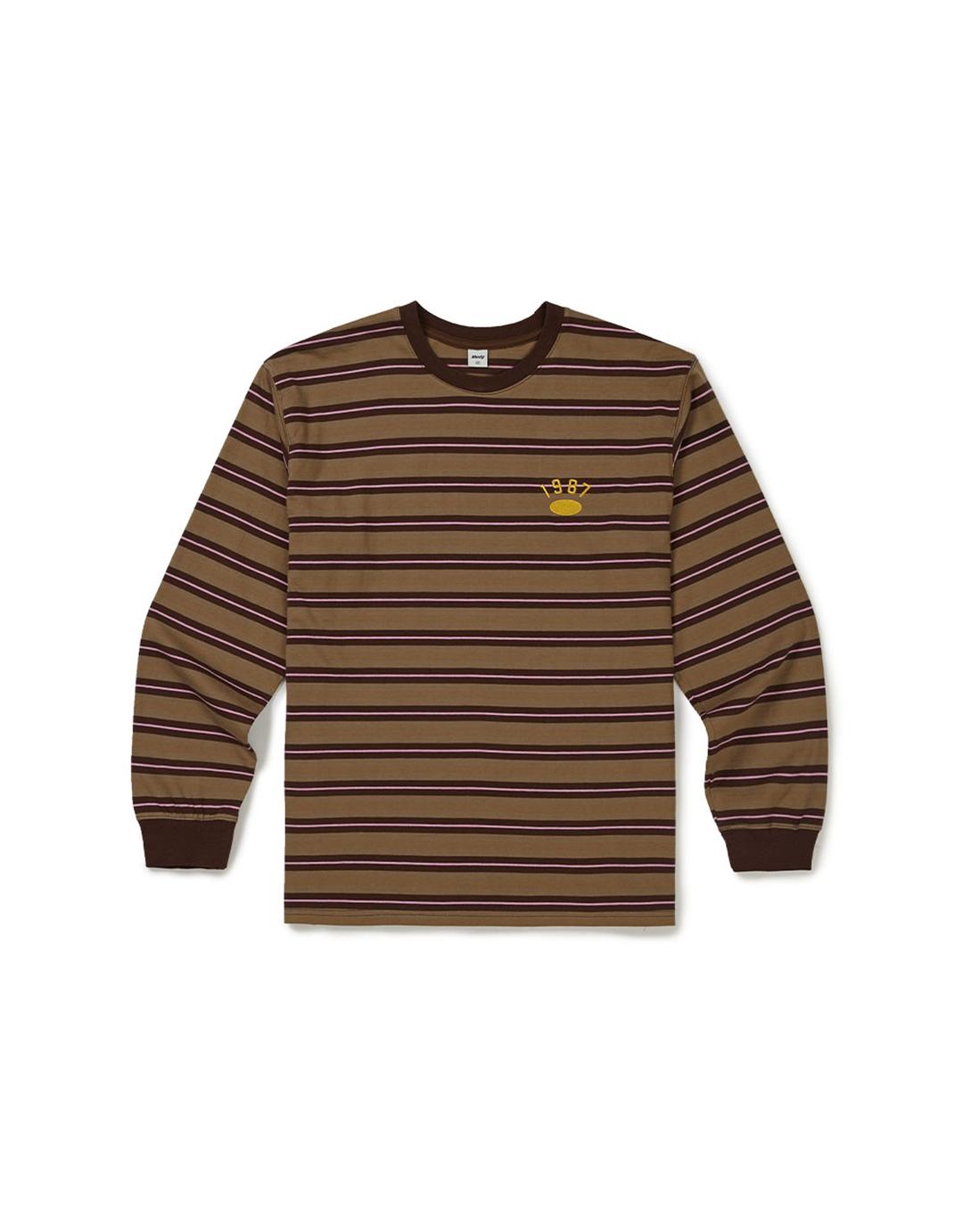 [Mmlg] MCA STRIPE LSV-T (BROWN)