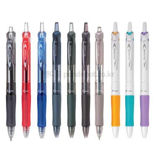 파이롯트 아크로볼 노크식 유성볼펜 0.5/0.7/1.0mm [BAB-15]