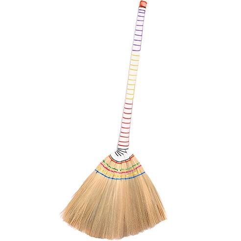 크린메이트 긴 롱갈대 빗자루, 혼합색상, 1개 - 빗자루/쓰레받기 | 쿠팡