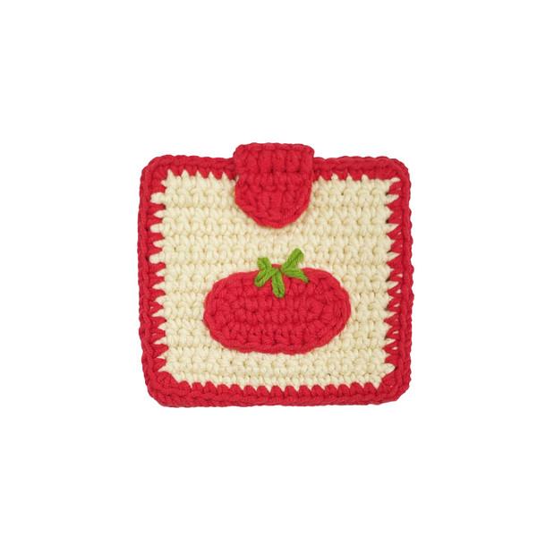 [민티니팅] 토마토 뜨개 카드지갑