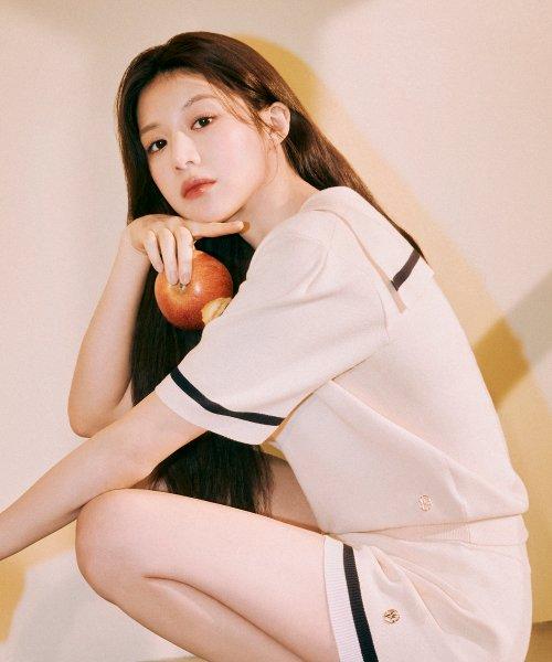 W MARINE SAILOR KNIT oatmeal