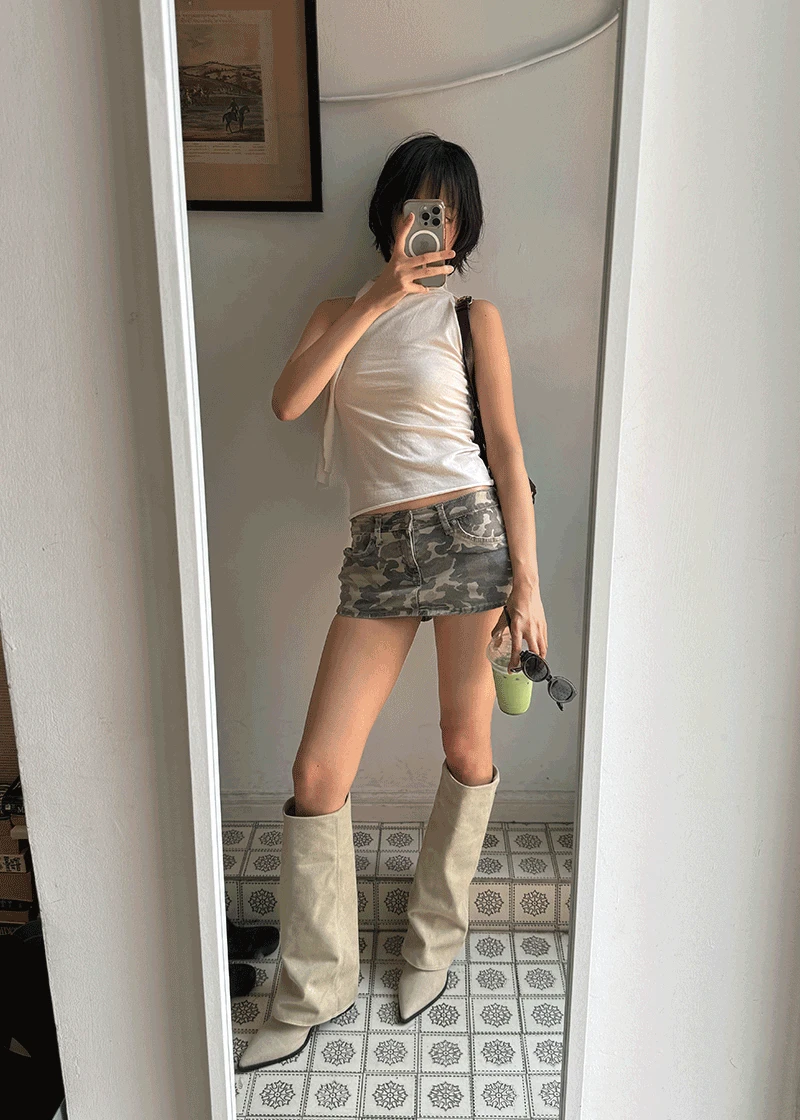 CAMO MICRO LOW SHORTS (S-L)