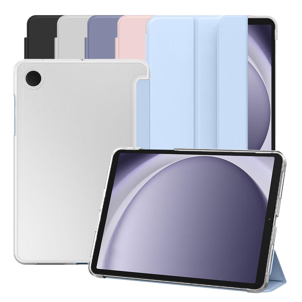 뷰씨 갤럭시탭 A9 케이스 8.7인치 투명 퓨어 슬림 스마트 북커버