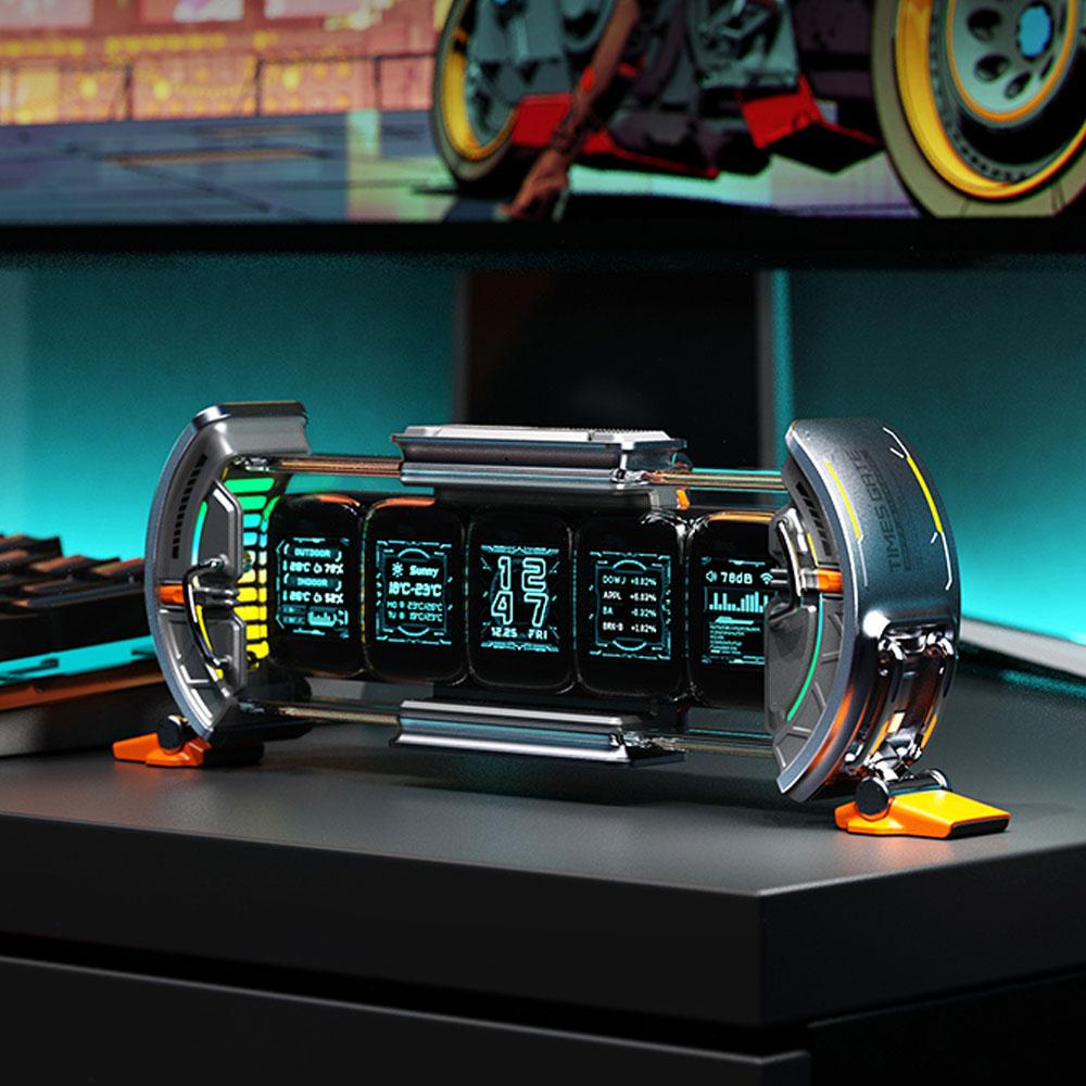 Divoom 타임스 게이트 RGB 픽셀 디스플레이 디지털시계