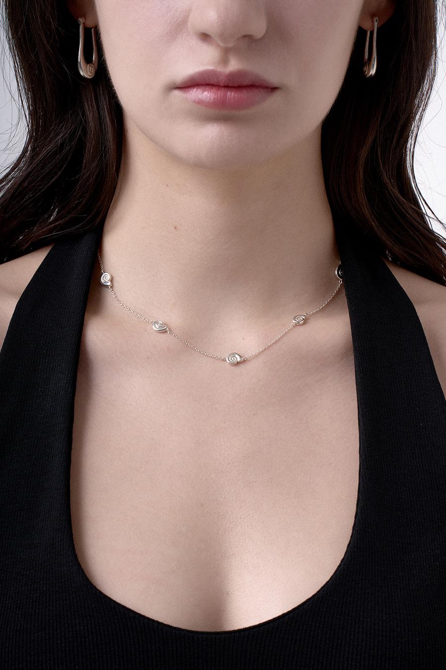 N.025/SHELL CHAIN NECKLACE