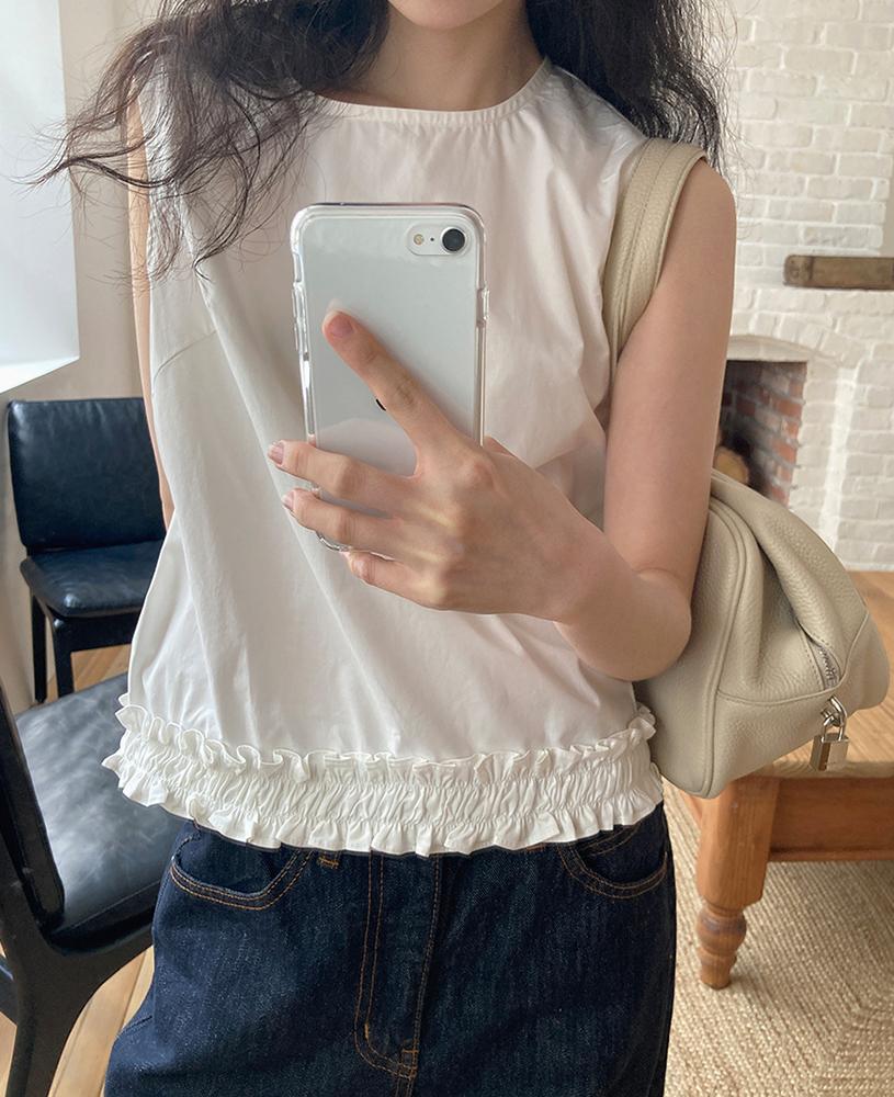 Anneau Blouse Top (2colors)