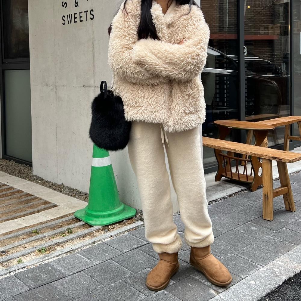 몽글조거(그레이/크림)