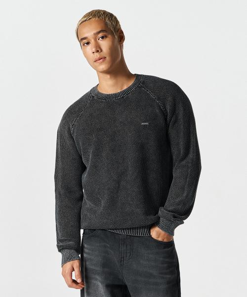 에센셜 머슬핏 니트 (Charcoal)