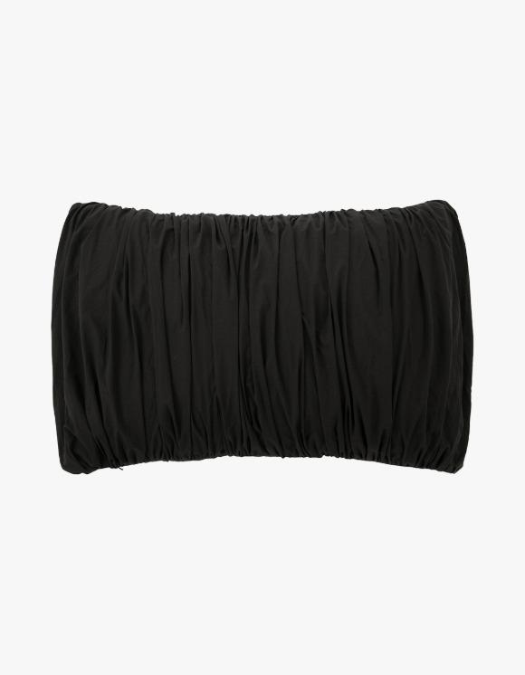 Big Waves Pillow Case - Black