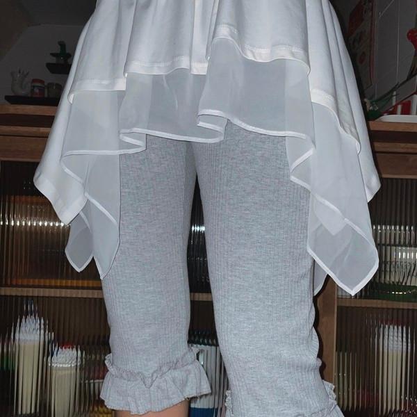 (2color) 프릴 7부 바이크 팬츠