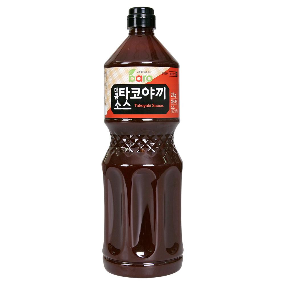 바로 매콤 타코야끼 소스 2kg 매운 타코야키 오꼬노미야끼 문어빵 타꼬야끼 업소용 [원산지:국산(부산광역시 강서구)]