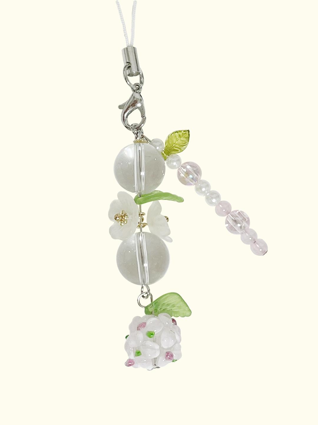 flowerball keyring
