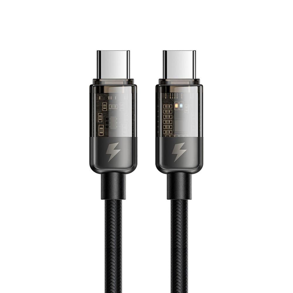 [Mcdodo] 아이스 프로 자동전류차단 C타입 to C타입 PD 고속충전 케이블 CA284