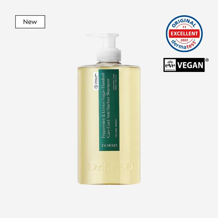 신제품 | 닥터시드 페퍼민트 앤 레몬 비건 비듬케어 쿨 탈모 샴푸 1000ml