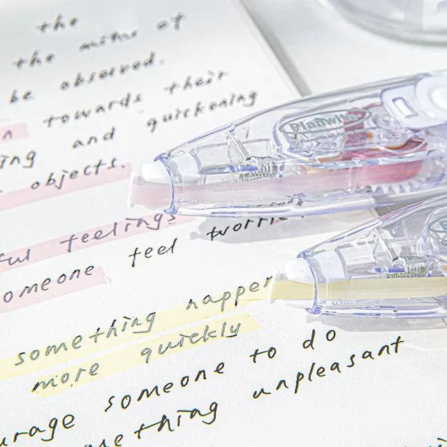 [1+1할인] 마커 테이프 형광펜 하일라이터 데코펜 4종