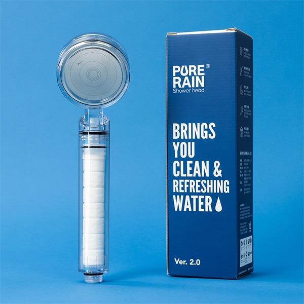 퓨어레인 2.0 필터 샤워기 헤드