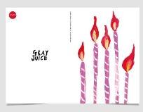 Red Candle_아트 카드