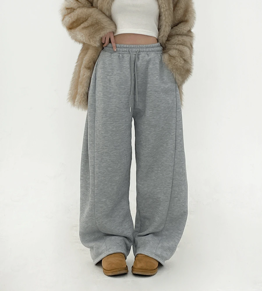 [기획/UNISEX] 사이드핀턱 스웻 트레이닝 팬츠 (4col)