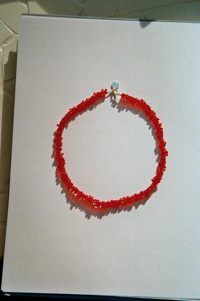Cori necklace - Red