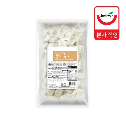 왕어혈교 1kg (25g x 40개입), 01.세미원 왕어혈..., 1kg, 1개 - 물만두 | 쿠팡