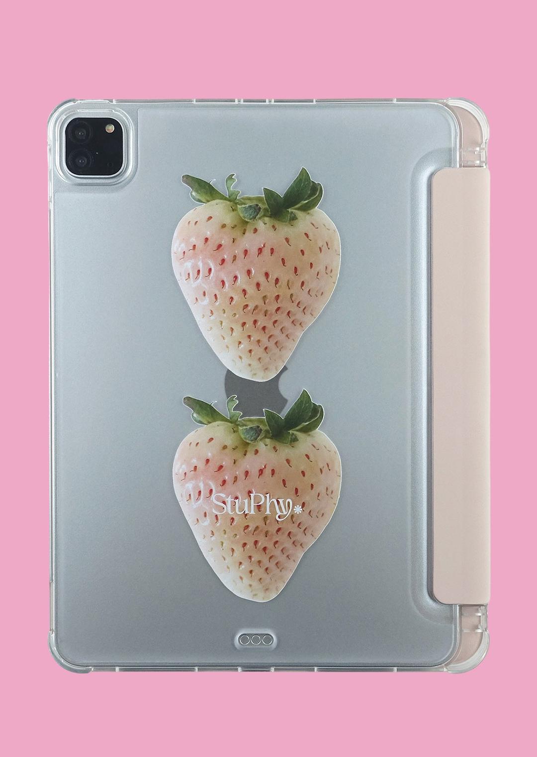 [10%Off] Pale Strawberry iPad Cover Case