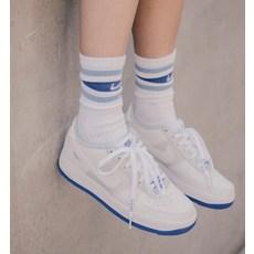 나이키 에어포스1 로우 LV8 화이트 블루 GS FB1844-111