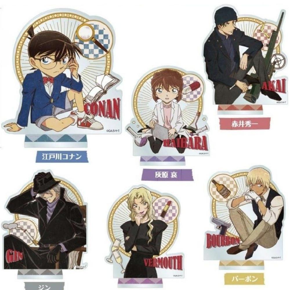 명탐정 코난 에도가와 하이바라 아이 굿즈 피규어 아크릴 스탠드 아크릴참