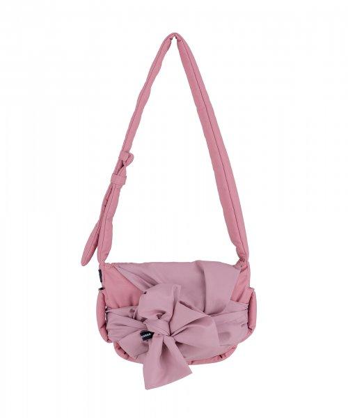 Knotted Mini Padding Bag (Old Pink)